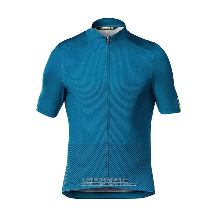 2021 Maillot Cyclisme Mavic Bleu Manches Courtes et Cuissard