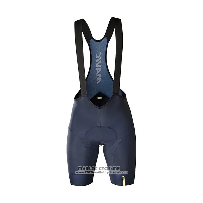 2021 Maillot Cyclisme Mavic Bleu Manches Courtes et Cuissard