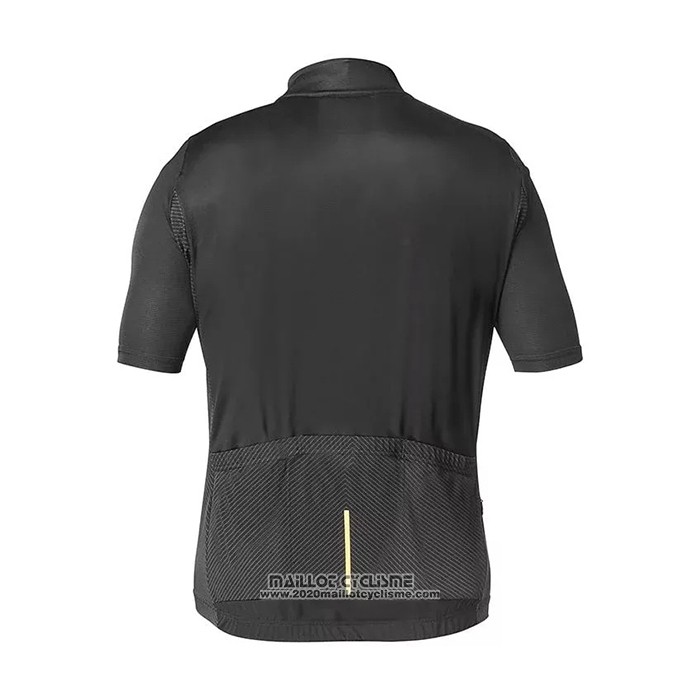 2021 Maillot Cyclisme Mavic Noir Manches Courtes et Cuissard