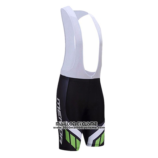 2017 Maillot Ciclismo Merida Noir et Vert Manches Courtes et Cuissard