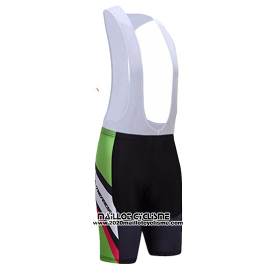 2017 Maillot Ciclismo Merida Rouge et Vert Manches Courtes et Cuissard