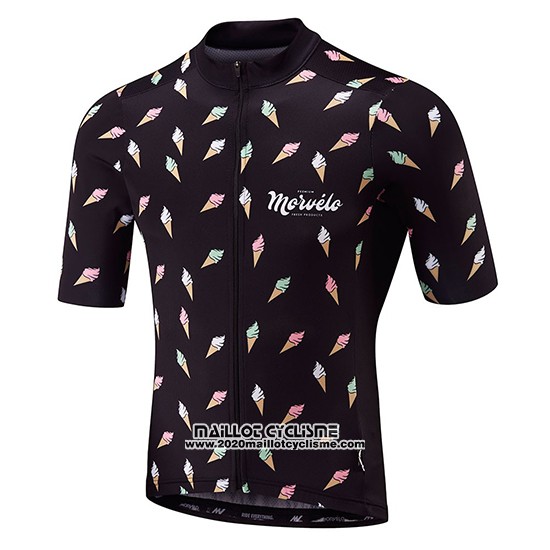2018 Maillot Ciclismo Morvelo Noir Manches Courtes et Cuissard