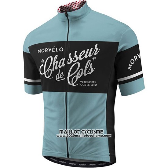 2018 Maillot Ciclismo Morvelo Vert et Noir Manches Courtes et Cuissard