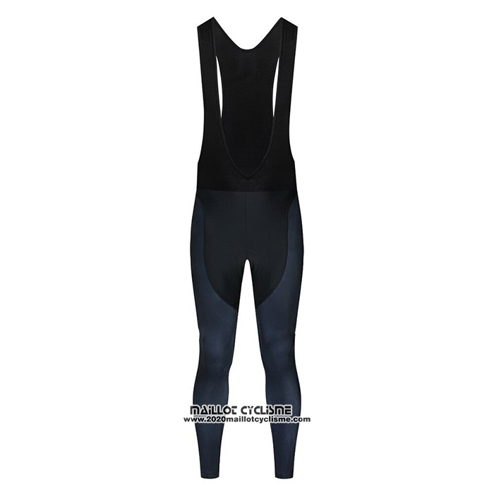 2020 Maillot Ciclismo NDLSS Bleu Jaune Manches Longues et Cuissard