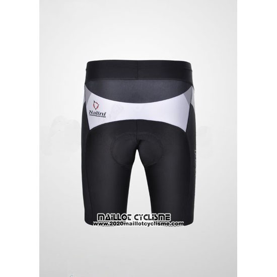 2010 Maillot Ciclismo Nalini Noir et Blanc Manches Courtes et Cuissard