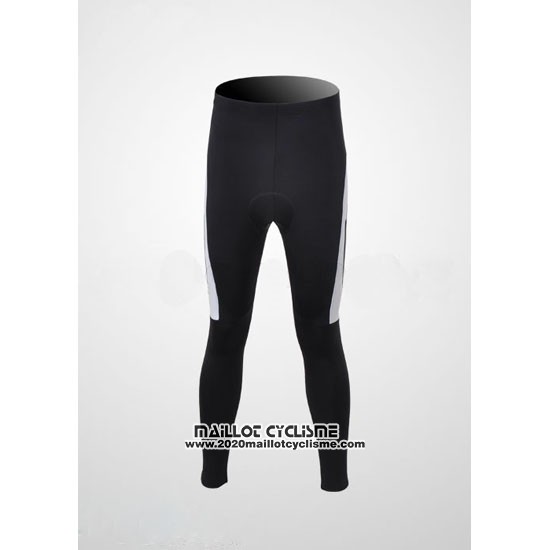 2010 Maillot Ciclismo Nalini Noir et Blanc Manches Longues et Cuissard