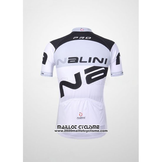 2012 Maillot Ciclismo Nalini Blanc Manches Courtes et Cuissard