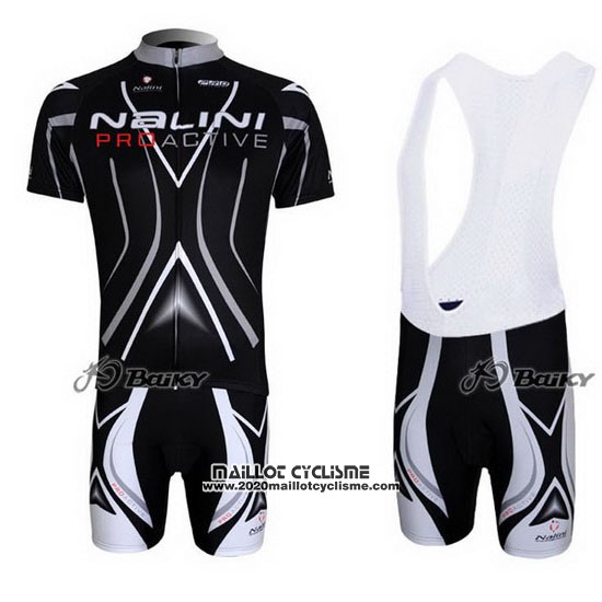 2012 Maillot Ciclismo Nalini Noir Manches Courtes et Cuissard