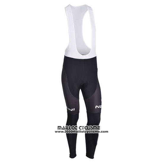2013 Maillot Ciclismo Nalini Blanc Manches Longues et Cuissard