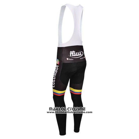 2013 Maillot Ciclismo Nalini Noir et Blanc Manches Longues et Cuissard