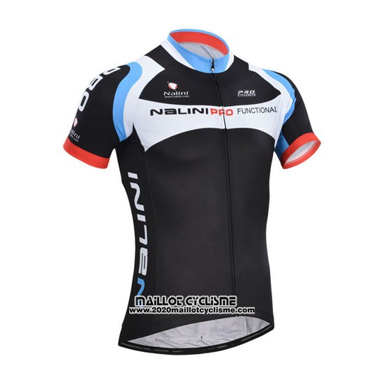 2014 Maillot Ciclismo Nalini Noir Manches Courtes et Cuissard