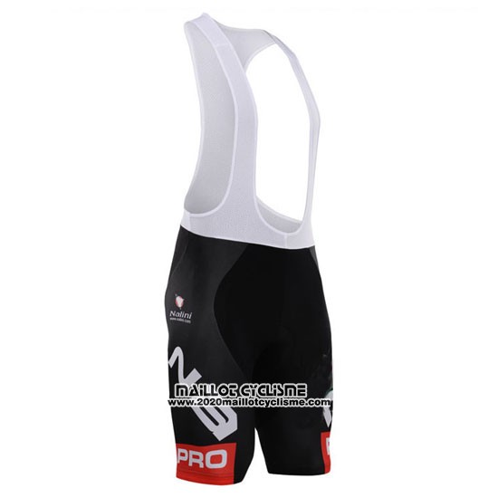 2015 Maillot Ciclismo Nalini Rouge et Blanc Manches Courtes et Cuissard