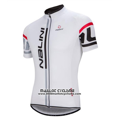 2016 Maillot Ciclismo Nalini Blanc Manches Courtes et Cuissard