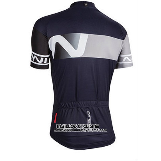 2016 Maillot Ciclismo Nalini Fonce Bleu Manches Courtes et Cuissard