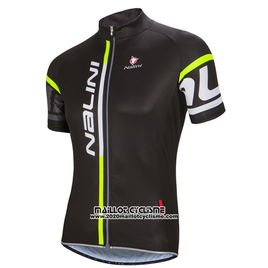 2016 Maillot Ciclismo Nalini Profond Noir Manches Courtes et Cuissard