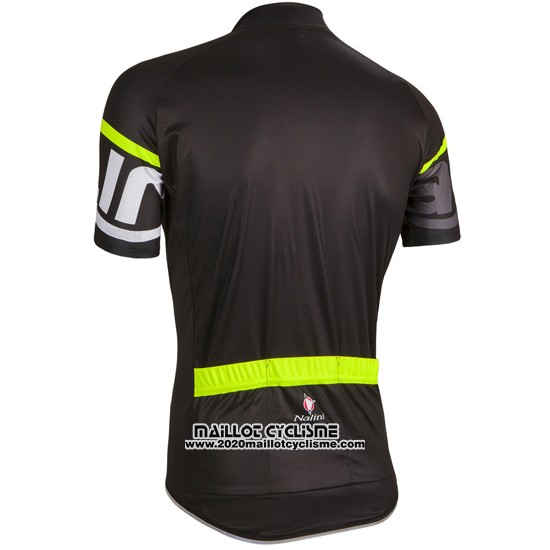 2016 Maillot Ciclismo Nalini Profond Noir Manches Courtes et Cuissard