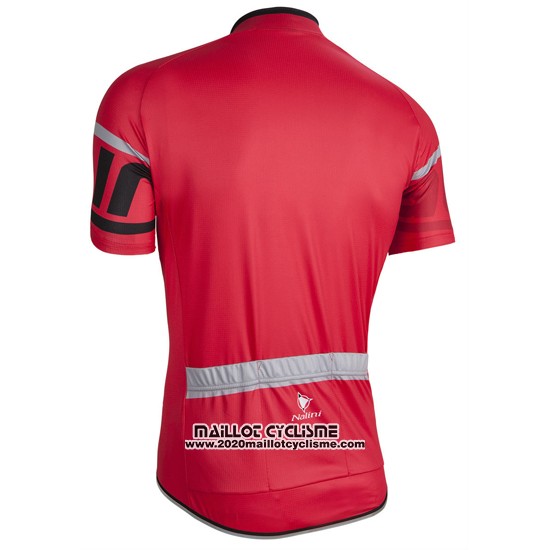 2016 Maillot Ciclismo Nalini Rouge Manches Courtes et Cuissard