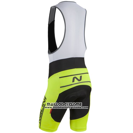2016 Maillot Ciclismo Nalini Vert Manches Courtes et Cuissard