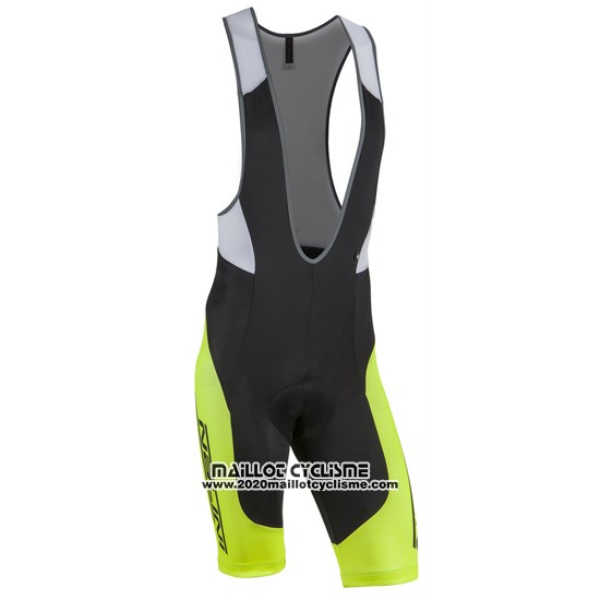 2016 Maillot Ciclismo Nalini Vert Manches Courtes et Cuissard