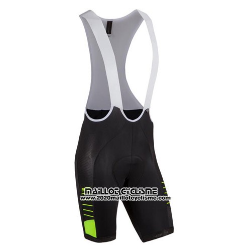 2016 Maillot Ciclismo Nalini Vert et Noir Manches Courtes et Cuissard