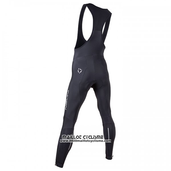 2017 Maillot Ciclismo Nalini Noir et Gris Manches Longues et Cuissard