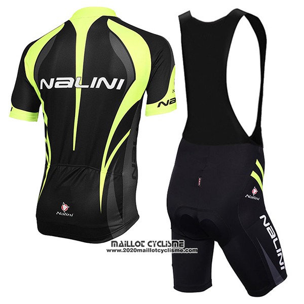 2017 Maillot Ciclismo Nalini Predazzo Noir Manches Courtes et Cuissard