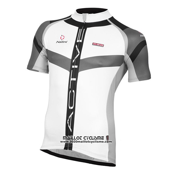2017 Maillot Ciclismo Nalini Rigel Blanc Manches Courtes et Cuissard