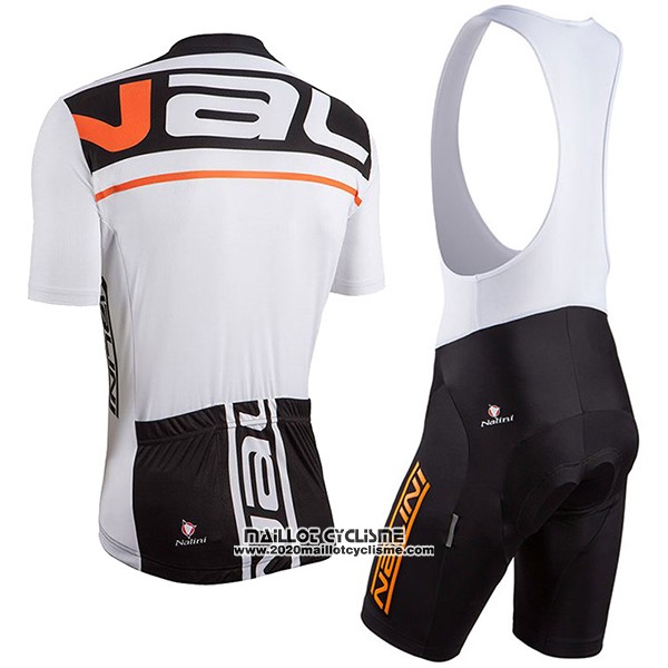 2017 Maillot Ciclismo Nalini Speed Noir et Blanc Manches Courtes et Cuissard