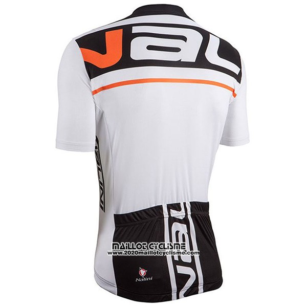 2017 Maillot Ciclismo Nalini Speed Noir et Blanc Manches Courtes et Cuissard