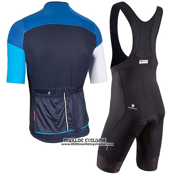 2017 Maillot Ciclismo Nalini Velodromo Bleu Manches Courtes et Cuissard