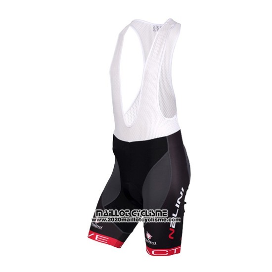 2018 Maillot Ciclismo Nalini Blanc et Noir Manches Courtes et Cuissard
