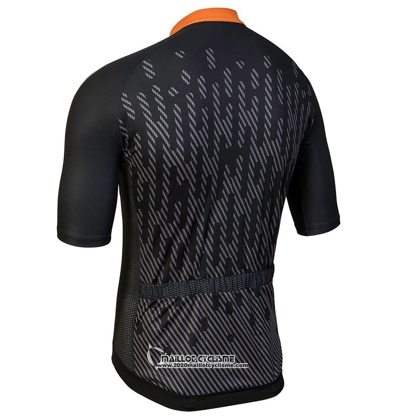 2018 Maillot Ciclismo Nalini Podio Noir Manches Courtes et Cuissard