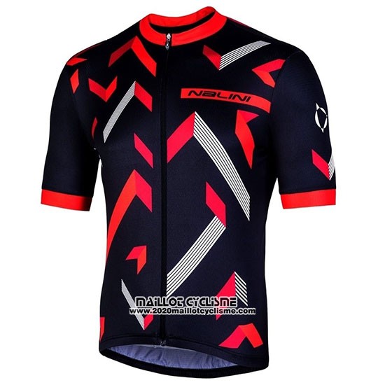 2019 Maillot Ciclismo Nalini Descesa 2.0 Noir Rouge Manches Courtes et Cuissard
