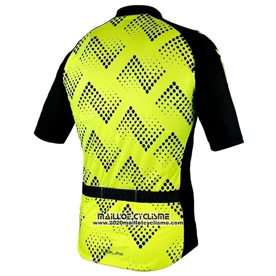 2019 Maillot Ciclismo Nalini Podio 2.0 Noir Jaune Manches Courtes et Cuissard