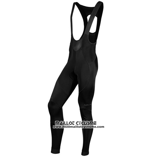 2019 Maillot Ciclismo Nalini Warm 2.0 Noir Vert Manches Longues et Cuissard