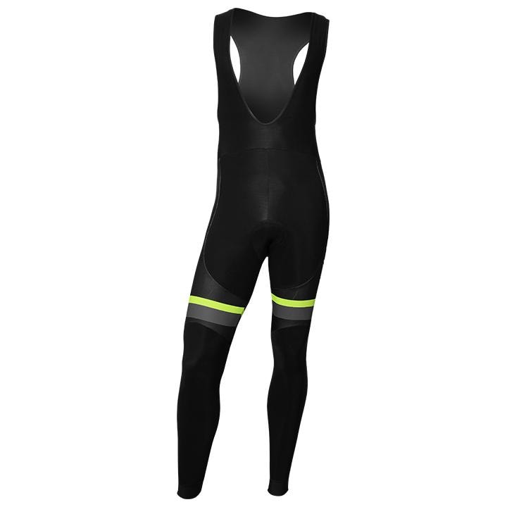 2020 Maillot Cyclisme Nalini Noir Gris Jaune Manches Longues et Cuissard