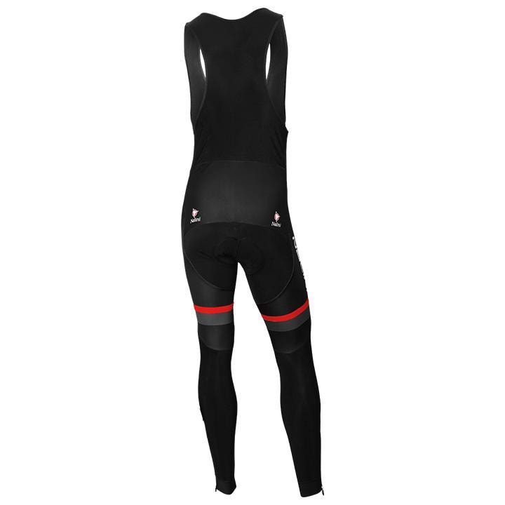 2020 Maillot Cyclisme Nalini Noir Gris Rouge Manches Longues et Cuissard