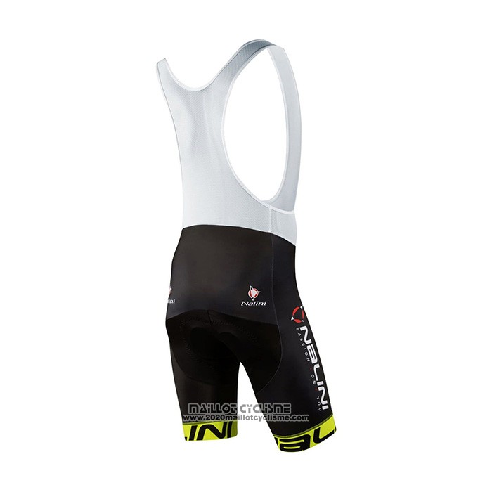 2021 Maillot Cyclisme Nalini Jaune Manches Courtes et Cuissard