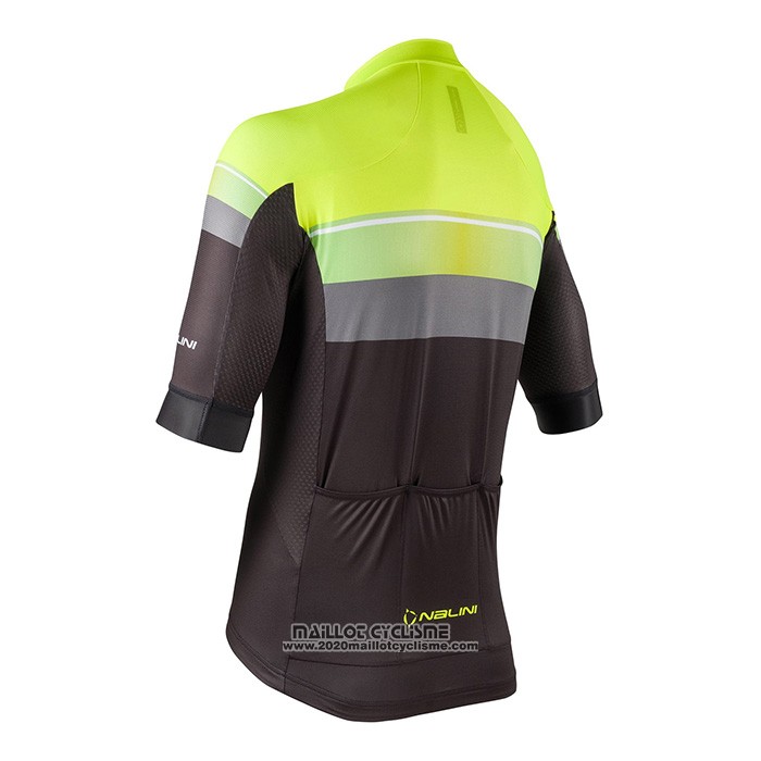 2022 Maillot Cyclisme Nalini Jaune Manches Courtes et Cuissard