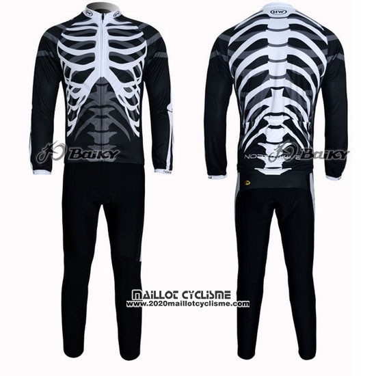 2012 Maillot Ciclismo Northwave Noir Manches Longues et Cuissard