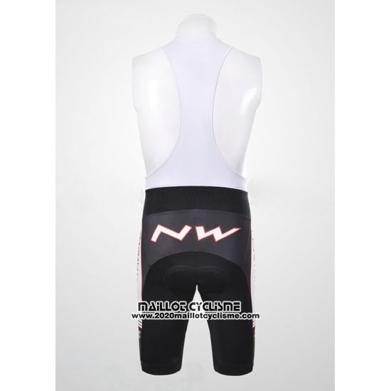 2012 Maillot Ciclismo Northwave Noir et Blanc Manches Courtes et Cuissard