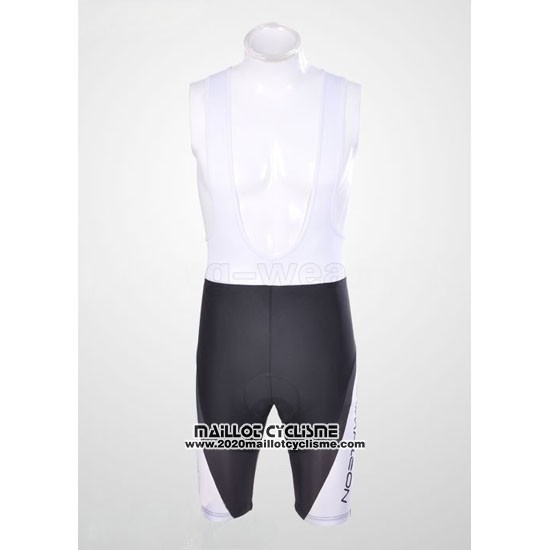 2013 Maillot Ciclismo Nalini Noir et Blanc Manches Courtes et Cuissard