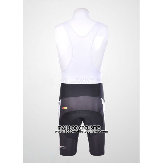 2013 Maillot Ciclismo Nalini Noir et Blanc Manches Courtes et Cuissard