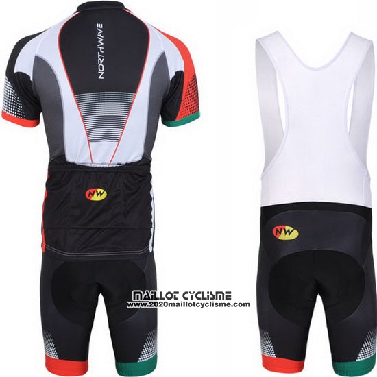 2013 Maillot Ciclismo Northwave Noir et Blanc Manches Courtes et Cuissard