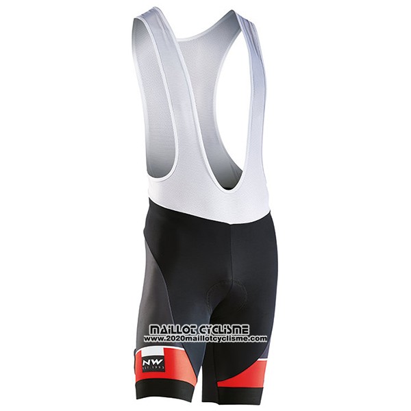 2017 Maillot Ciclismo Northwave Blade Noir et Rouge Manches Courtes et Cuissard