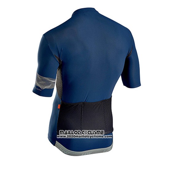 2019 Maillot Ciclismo Northwave Extreme 3 Fonce Bleu Manches Courtes et Cuissard