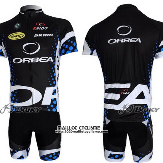 2013 Maillot Ciclismo Orbea Noir Manches Courtes et Cuissard