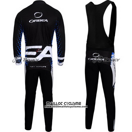 2013 Maillot Ciclismo Orbea Noir Manches Longues et Cuissard
