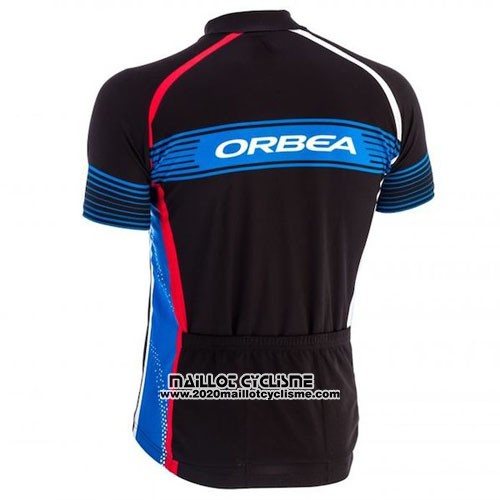 2015 Maillot Ciclismo Orbea Noir et Azur Manches Courtes et Cuissard