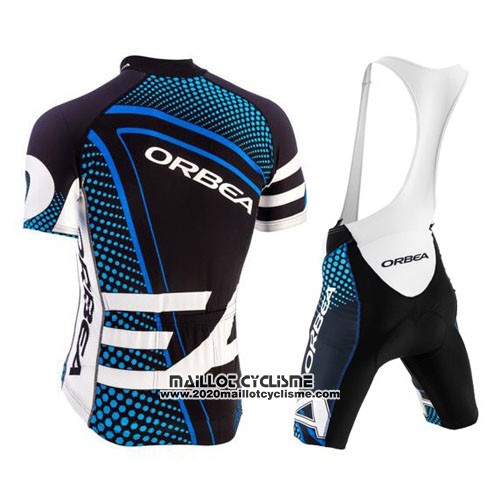 2015 Maillot Ciclismo Orbea Noir et Bleu Manches Courtes et Cuissard